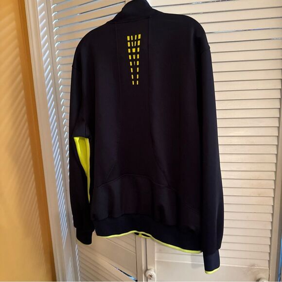 Source Unknown Black and Neon Yellow Performance Jacket - Picture 7 of 12